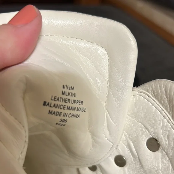 NWOT white leather booties! - Picture 5 of 5